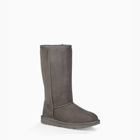 UGG Classic II Tall Grey Boots for Kids (RIUO12975)